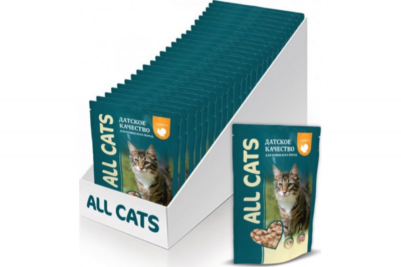 Корм all Cats 85 гр.