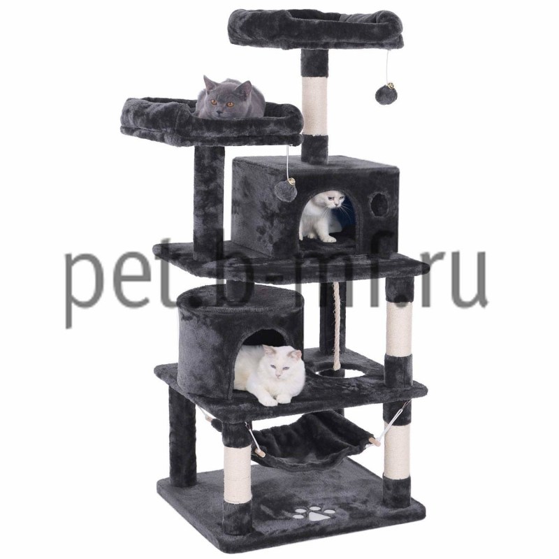 Игровой комплекс Pet БМФ "комфорт два домика +гамак