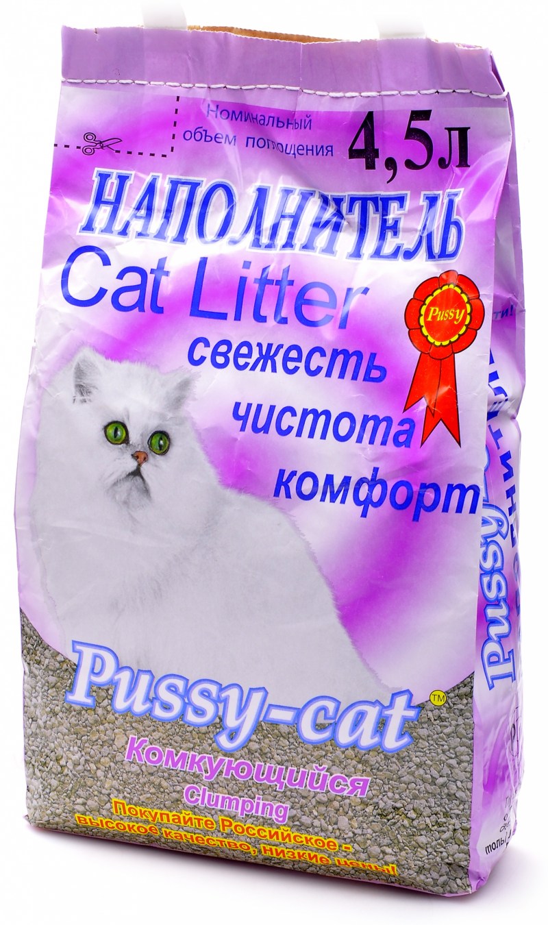 Комкующийся наполнитель pussy-Cat 10 л