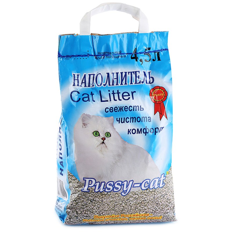 Наполнитель pussy-Cat 4,5л «цеолитовый»