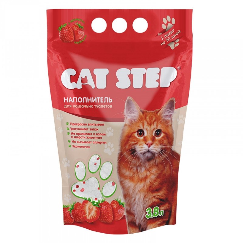 Кошачий наполнитель Cat Step