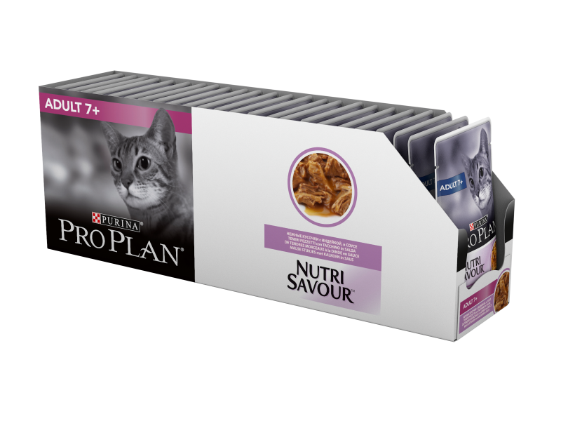 Корм для котят Pro Plan Nutrisavour Junior, 85 г, индейка