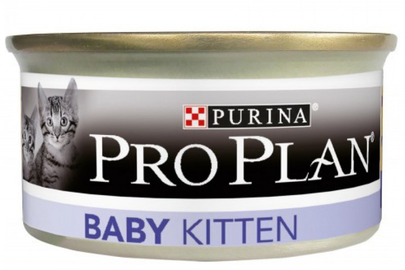 Purina Pro Plan "Baby" консервы-мусс для котят, курица