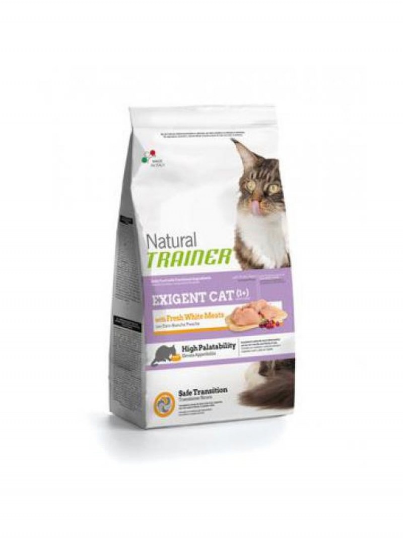Корм для кошек Trainer natural exigent Cat with Fresh White meats