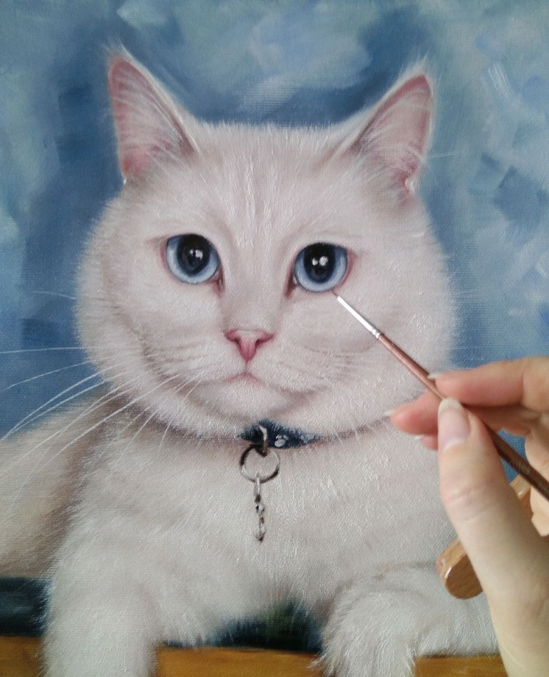 Кот арт