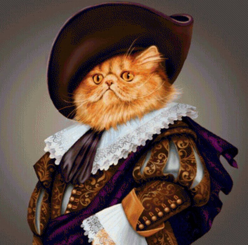 Портрет кота