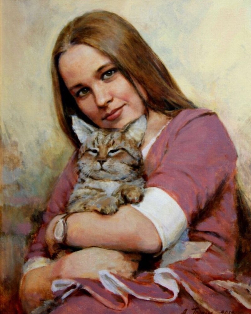 Художник Ермолаева Олеся кошки