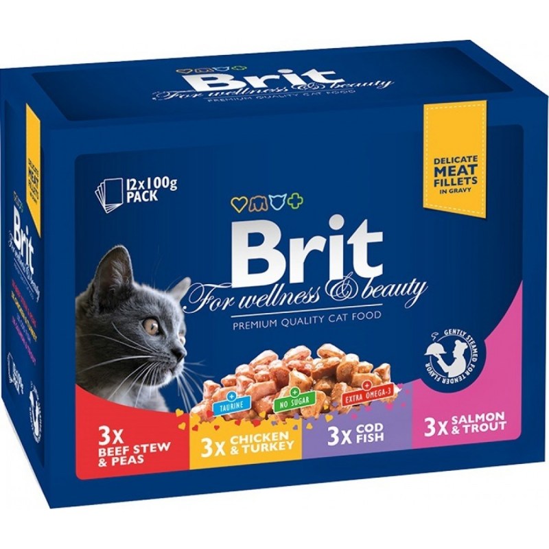 Brit Premium Family Plate влажный корм