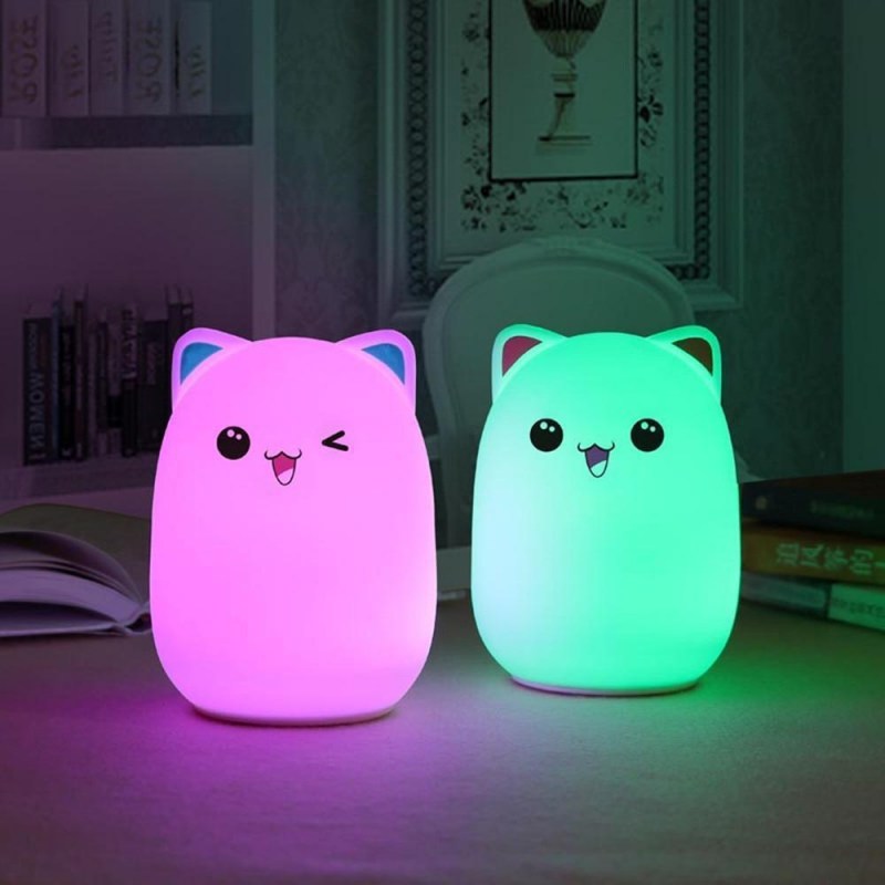 Мягкий силиконовый ночник colorful Silicone Lamp Луковка
