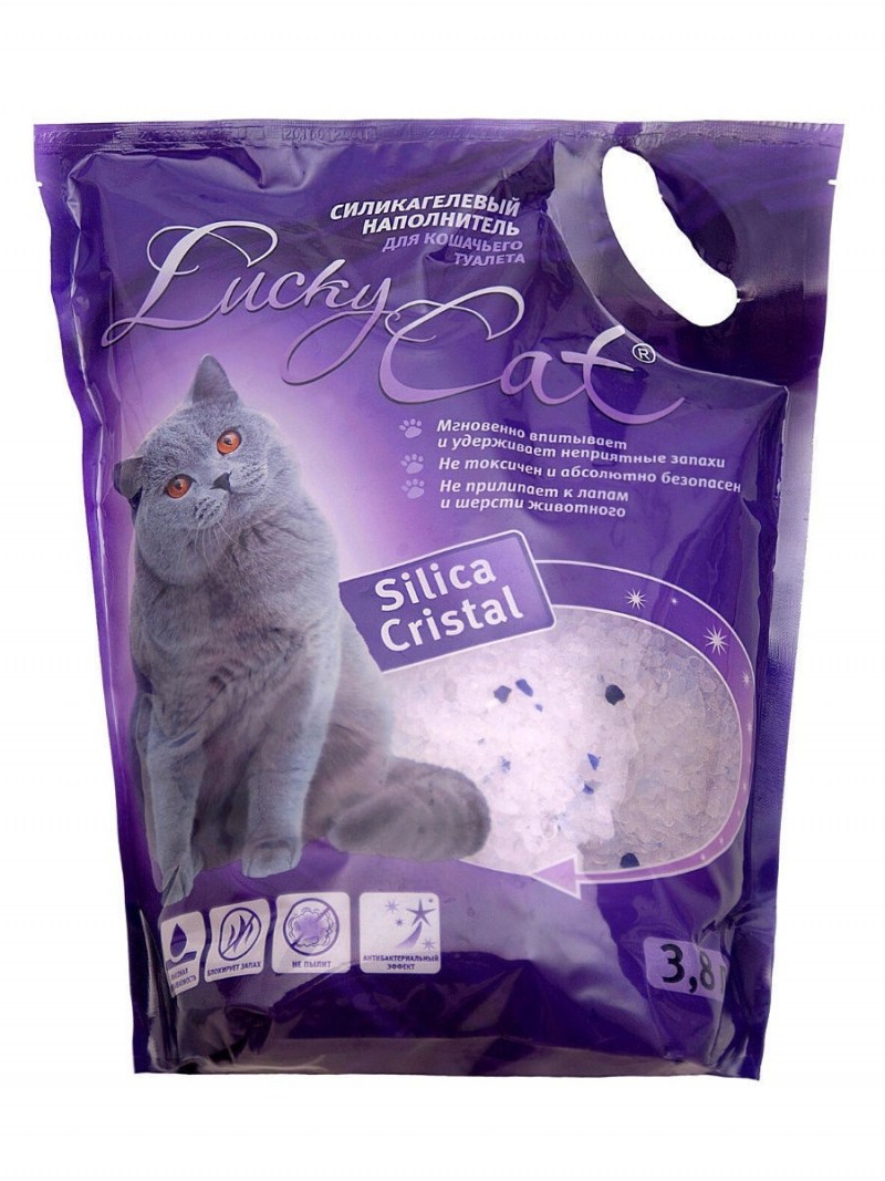 Комкующийся наполнитель Lucky Cat 10 л