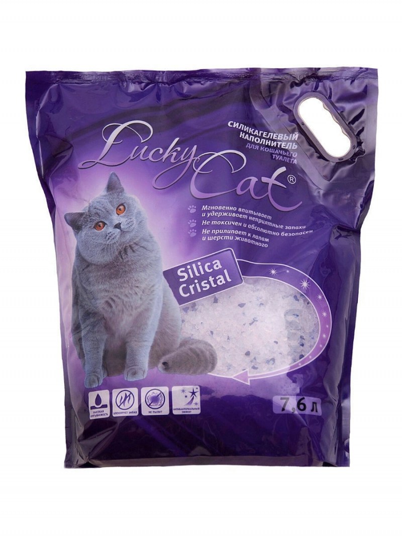 Комкующийся наполнитель Lucky Cat 10 л