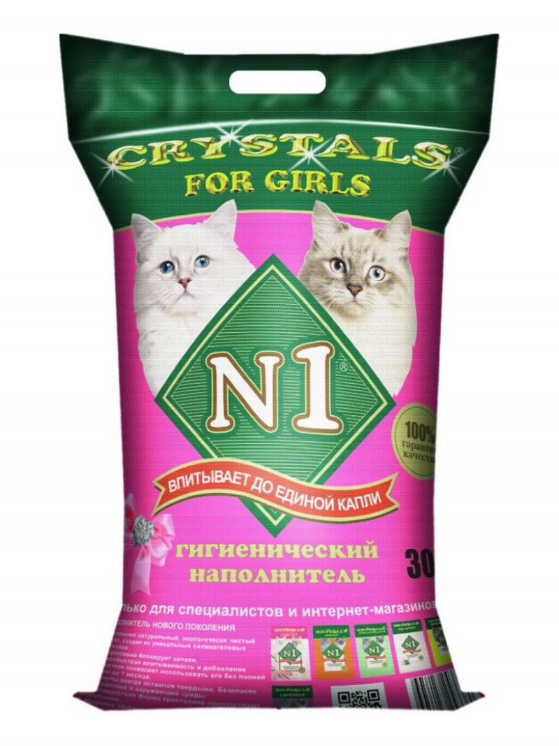 Наполнитель n1 Crystals (30 л)