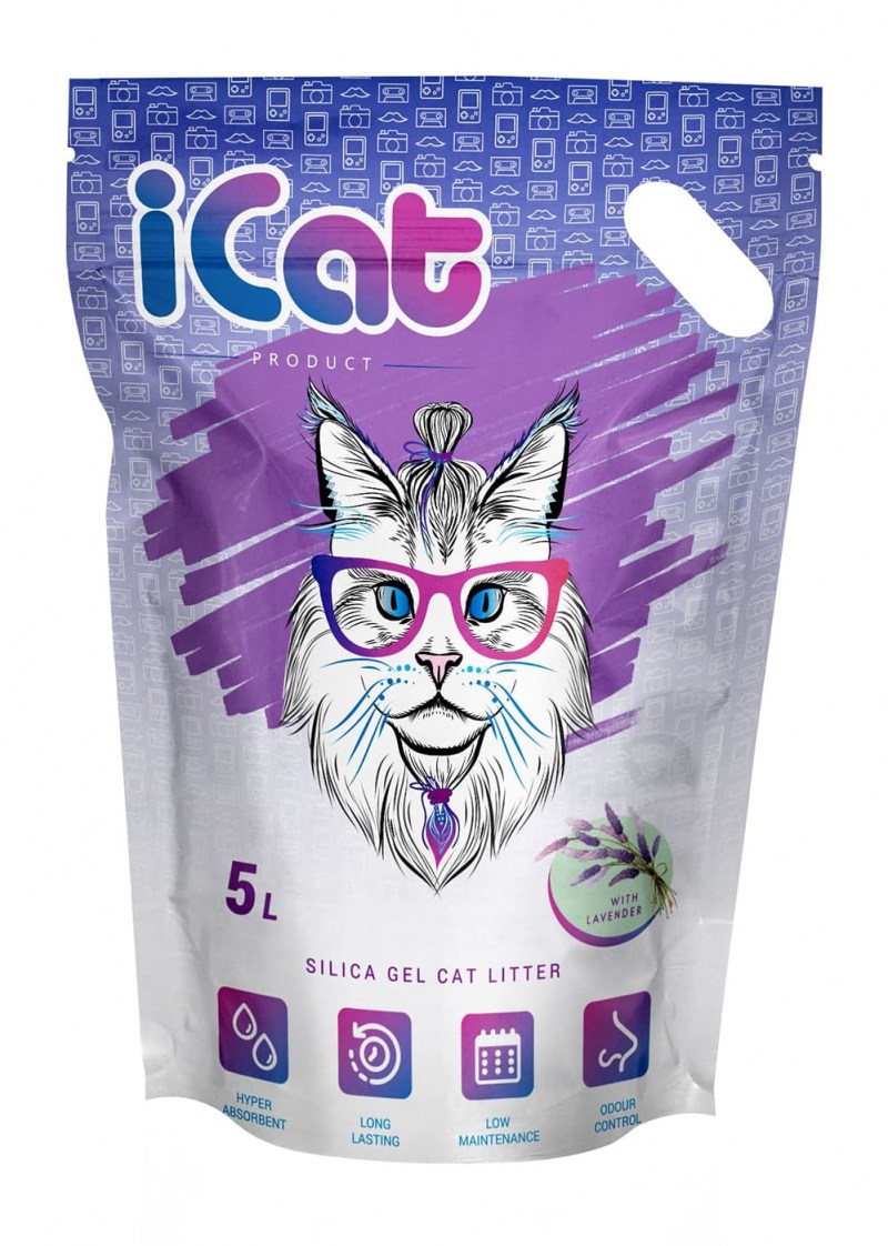 Комкующийся наполнитель icat