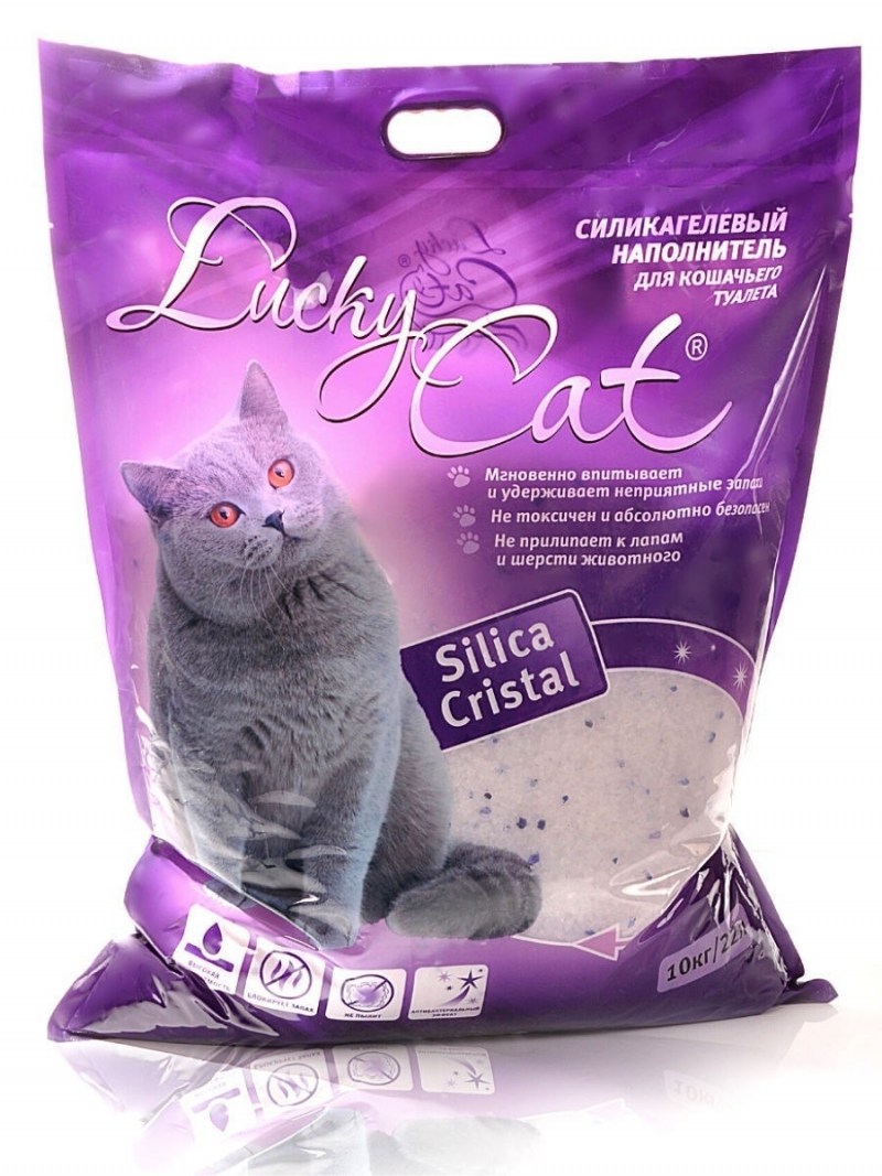 Lucky Cat наполнитель силикагелевый