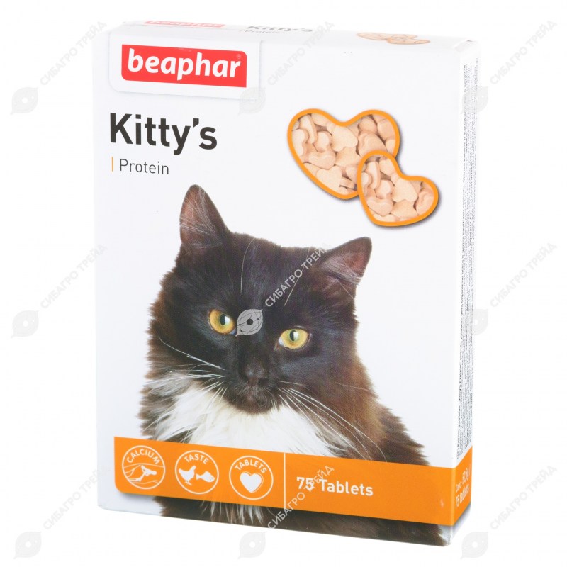 Добавка в корм Beaphar Kitty's + Protein