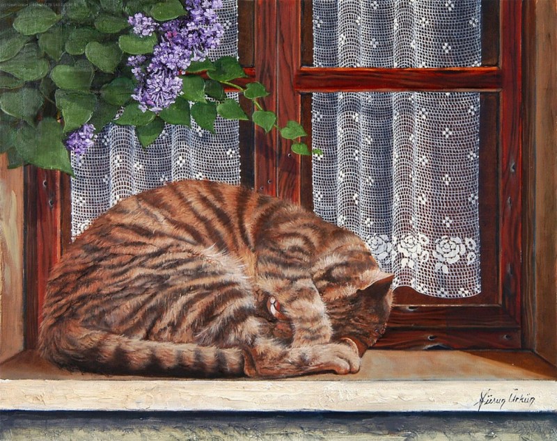 Турецкая художница fusun Urkun