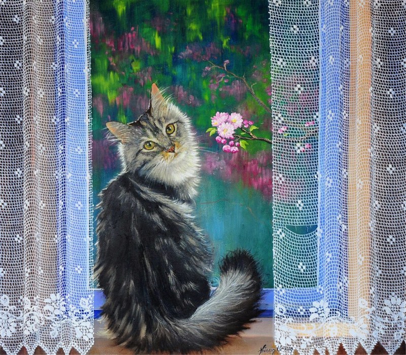 Турецкая художница fusun Urkun