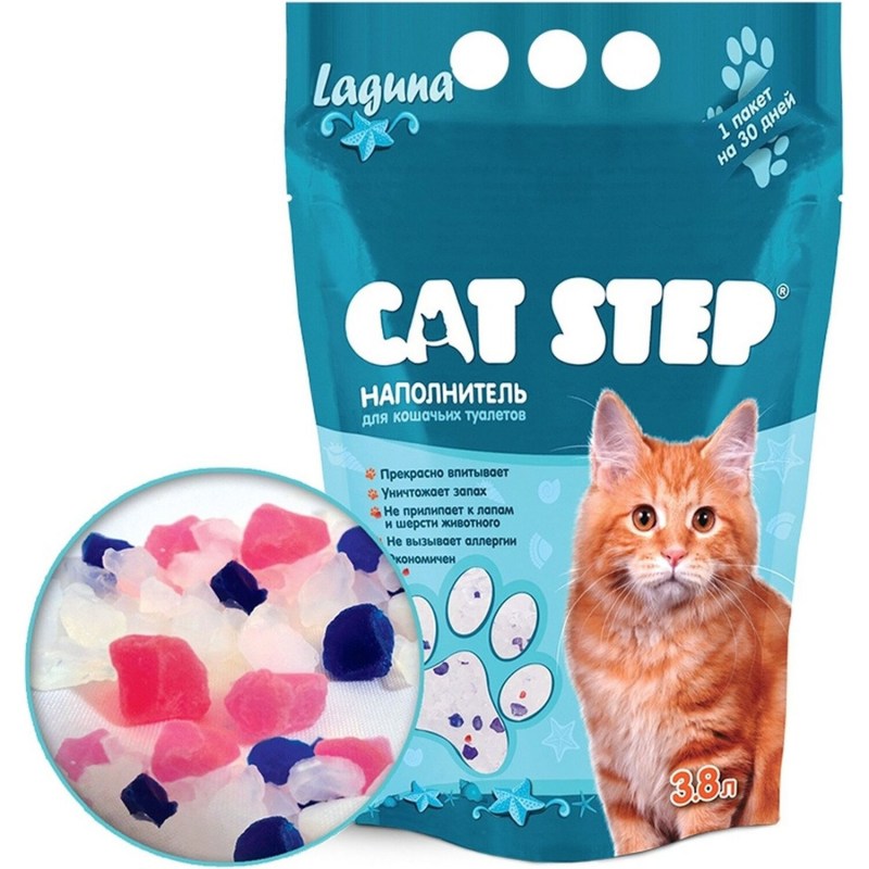 Cat Step наполнитель комкующийся
