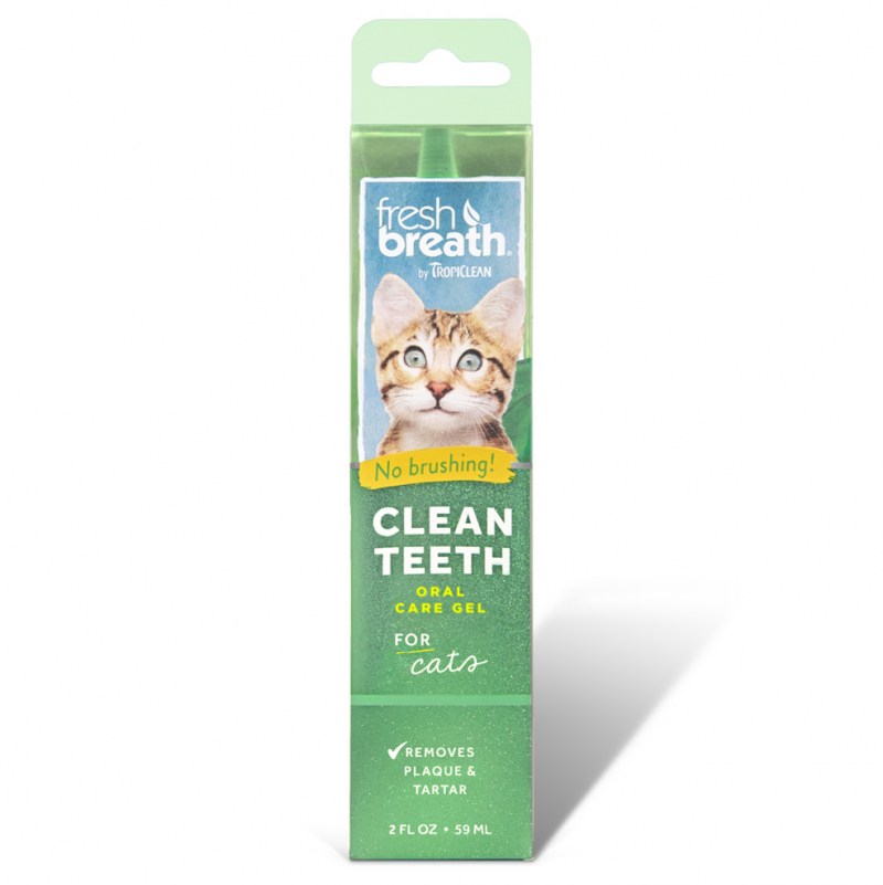 Гель для чистки зубов Tropiclean, для кошек, 59 мл