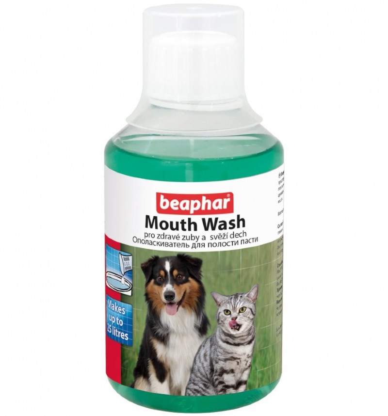 Beaphar 13221 mouth Wash жидкость для чистки зубов 250мл