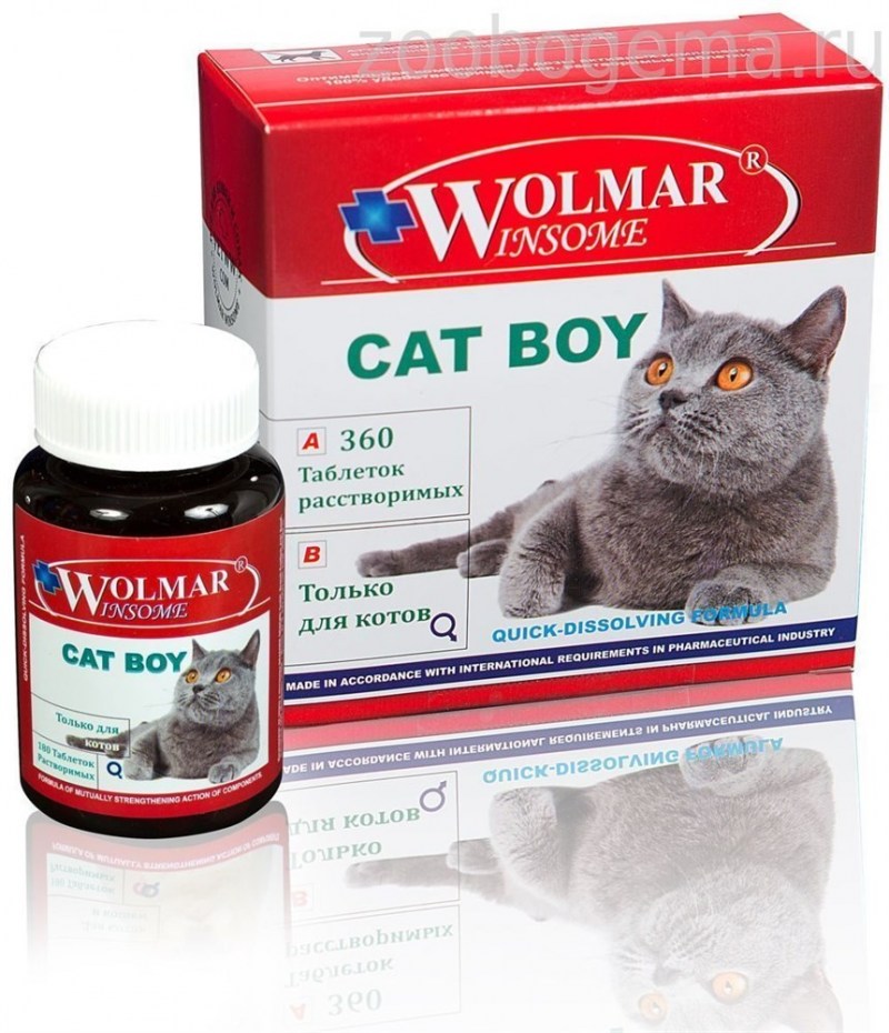 Витамины Wolmar Winsome Cat boy
