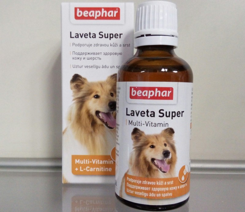 Витамины для собак "Laveta super" 50 мл