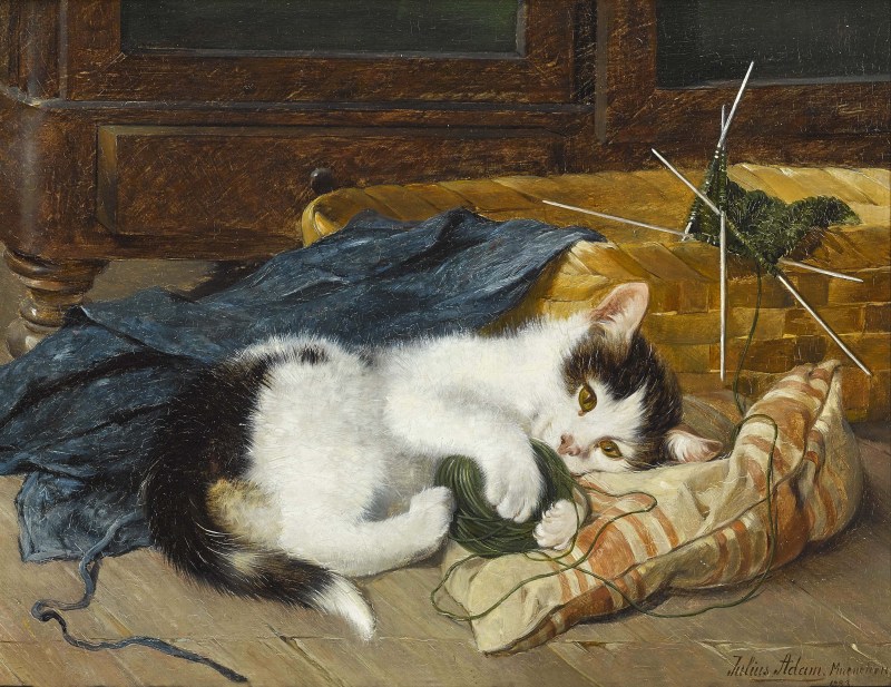 Джулиус адам (1852-1913)