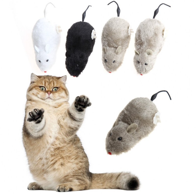 Игрушечная мышь для кошки