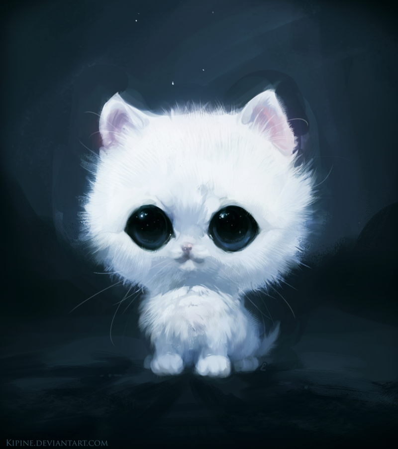 Милые котики мультяшные