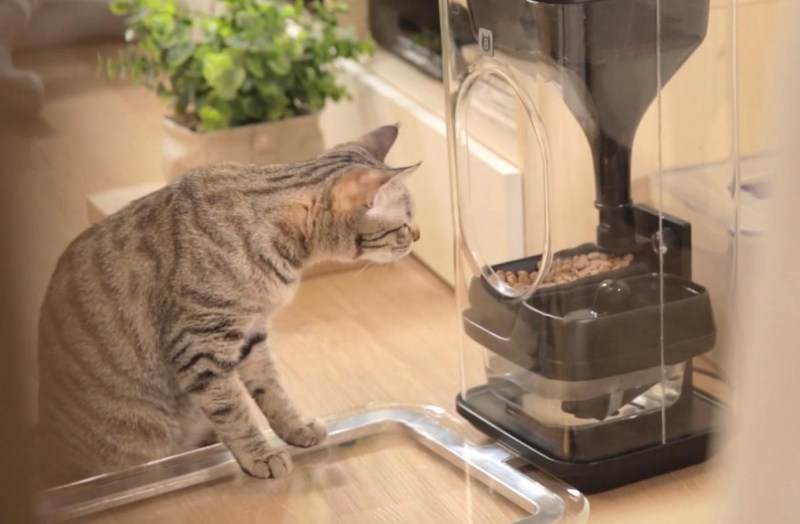 Автоматическая кормушка Robot Pet Feeder