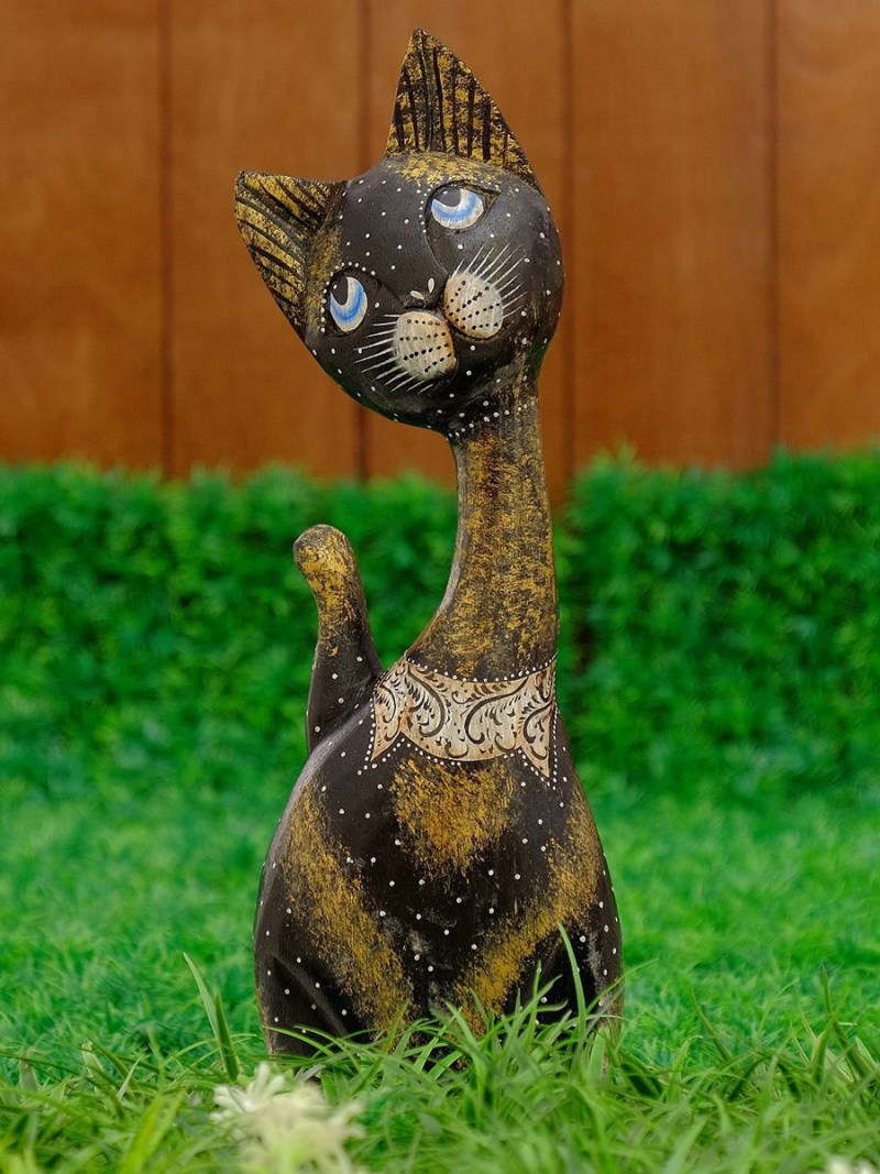 Деревянная кошка