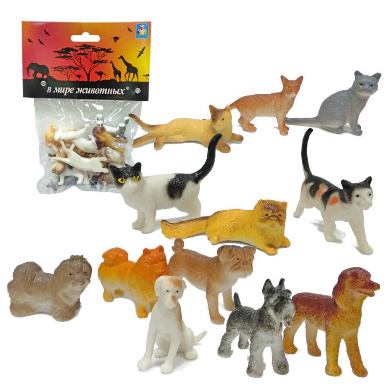 1toy / набор "в мире животных