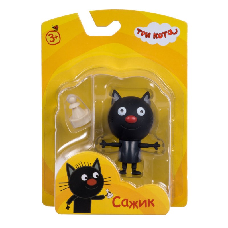 Фигурка 1 Toy три кота Сажик т16179