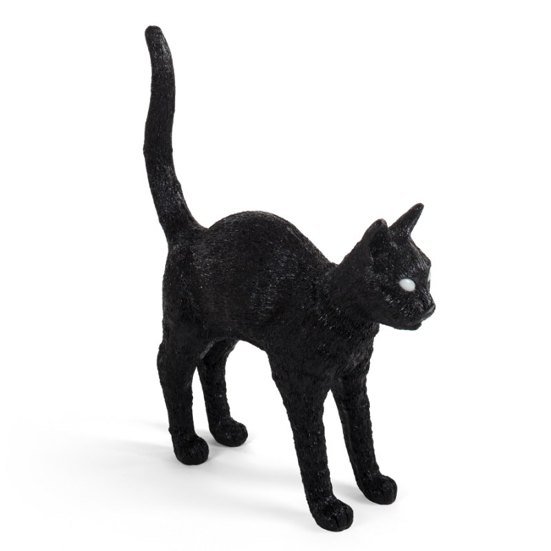 Лампа Seletti jobby the Cat Black