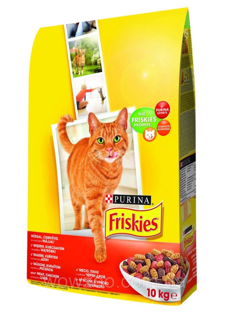 Фрискис корм для кошек сухой