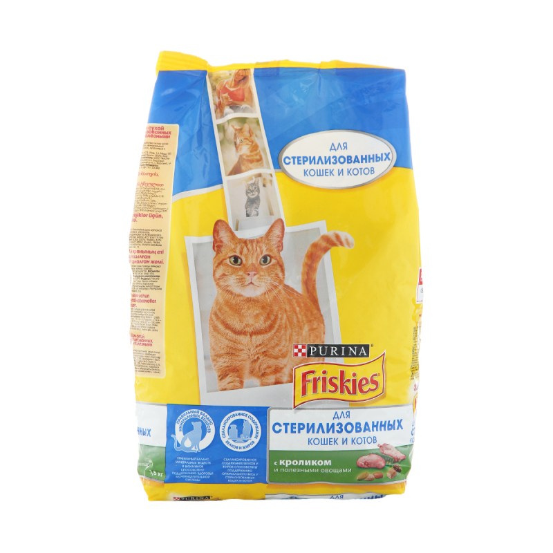 Корм для кошек friskies с уткой 85 г