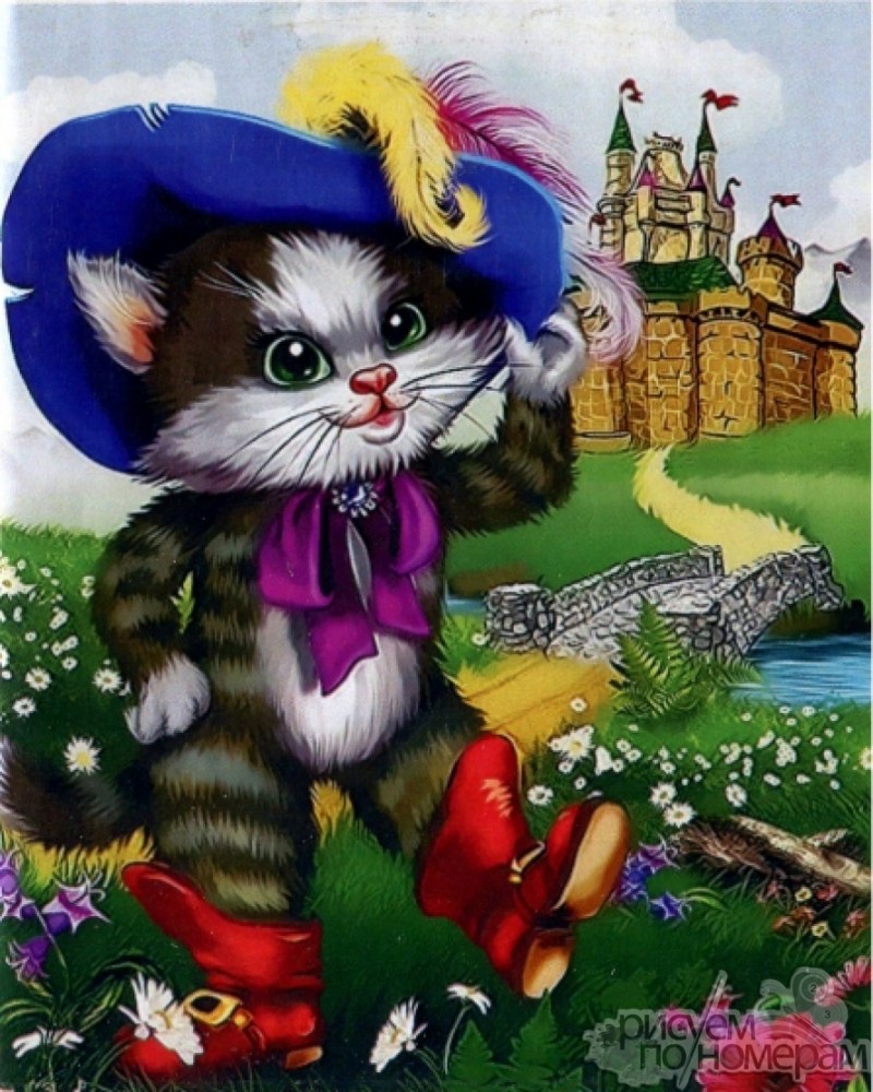 Кот в сапогах из сказки Шарля Перро