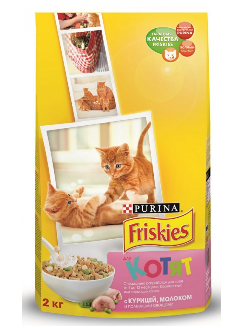 Корм кошачий friskies 2кг