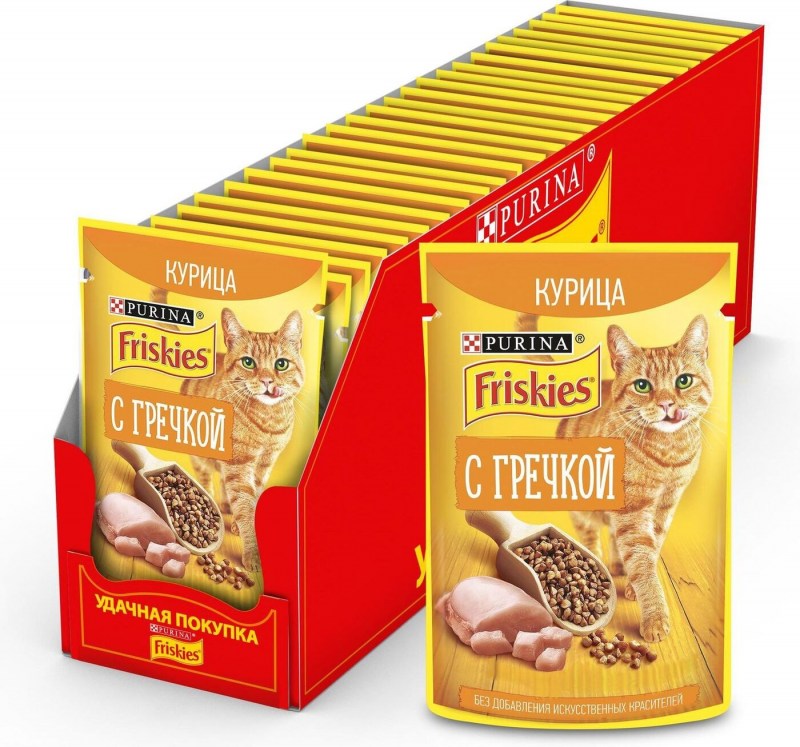 Friskies взр Кош курица 30x50г