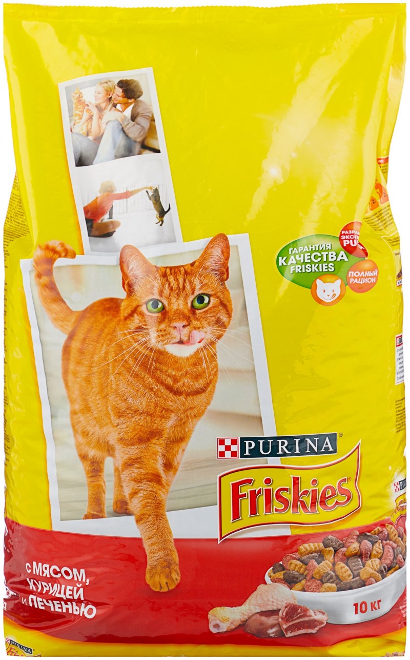 Корм friskies для кошек 10 кг
