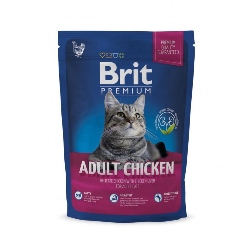 Brit Premium Indoor корм для кошек