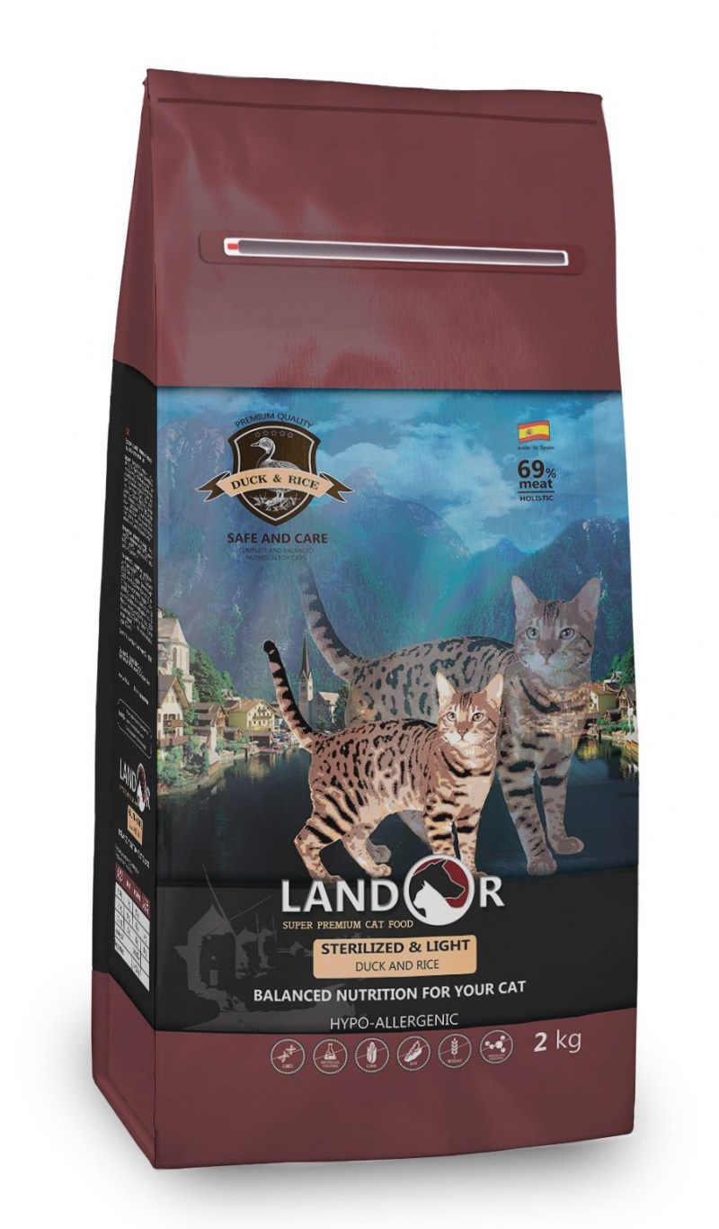 Landor корм для кошек