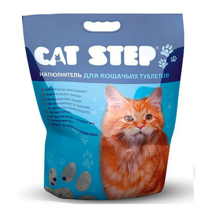 Наполнитель Cat Step силикагелевый: 15.2 л