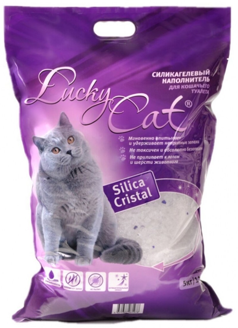 Сибирская кошка элита 4 л силикагель