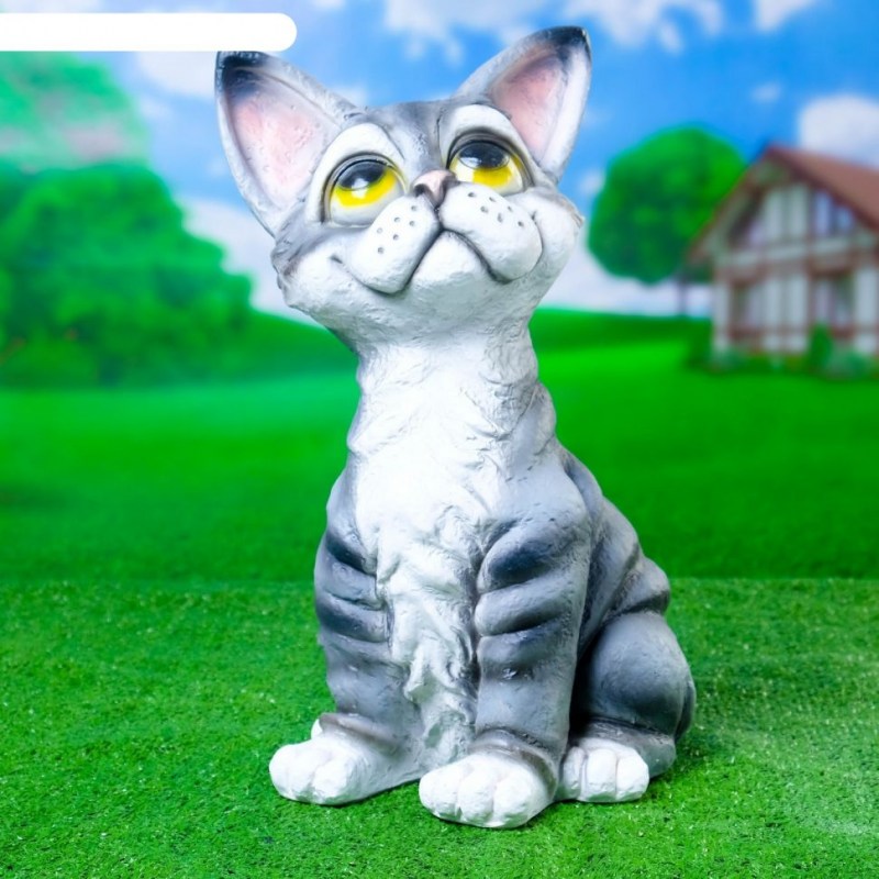 Садовая фигура кот