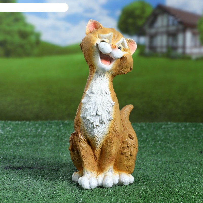 Садовая фигура кошка