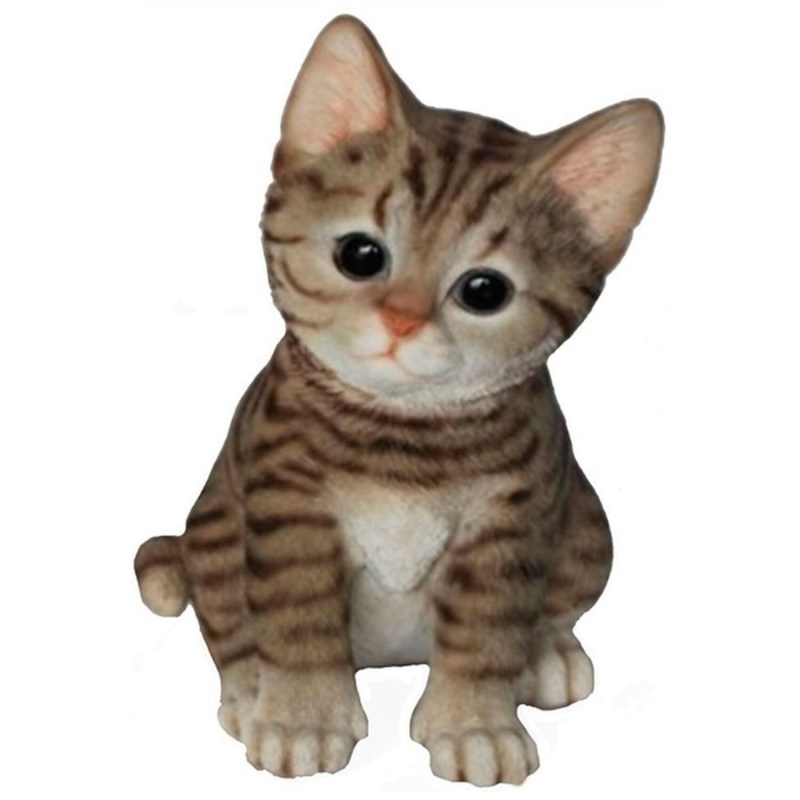 Садовая фигурка котенок