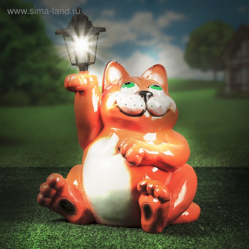 Садовые фигуры коты