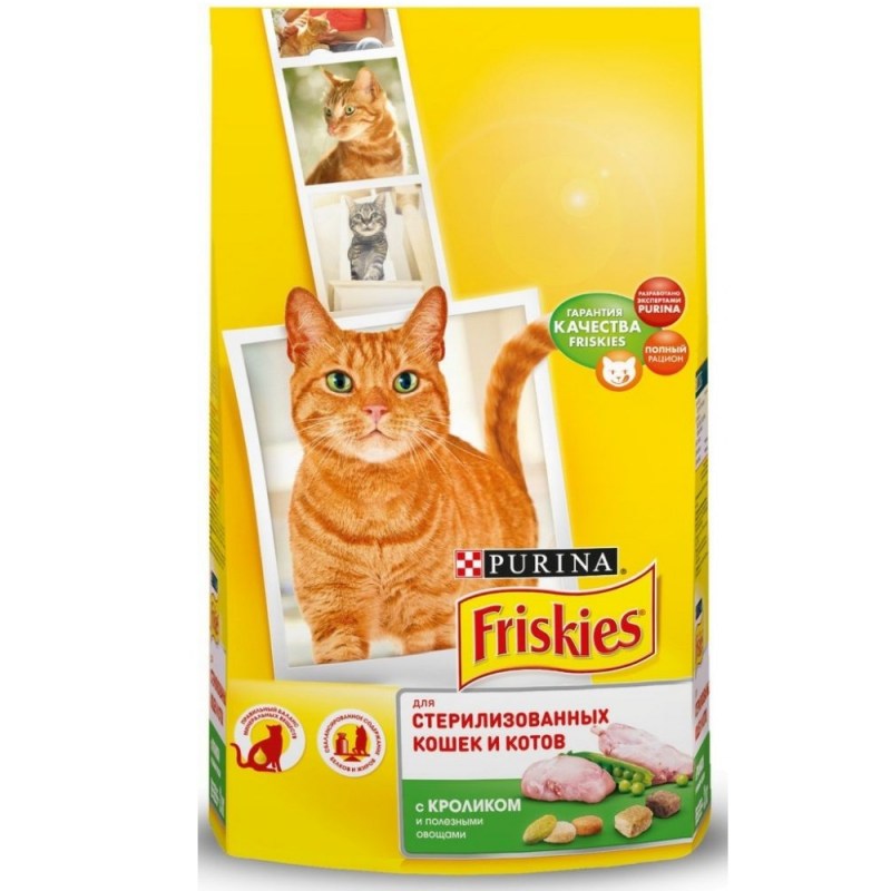Корм friskies 400г/кролик