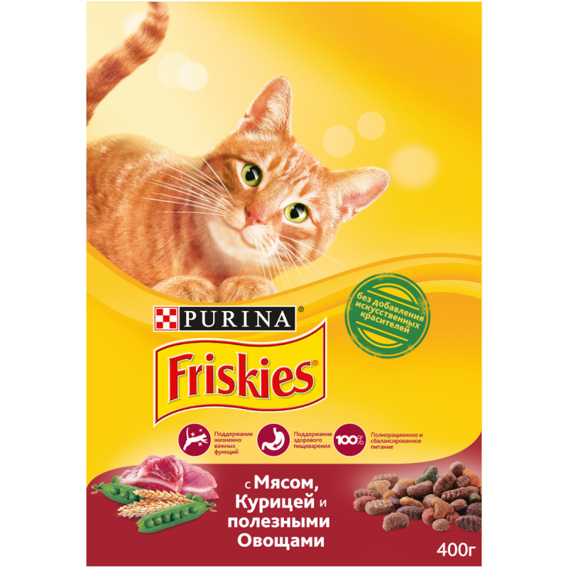 Friskies сухой корм для кошек